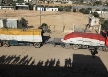 Truk Bantuan Kemanusiaan Terus Masuki Jalur Gaza