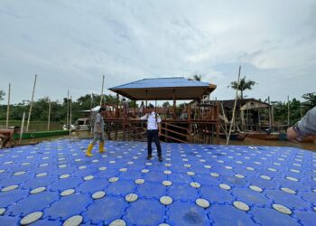 Pemkot Samarinda Bangun Dermaga Apung di Loa Kumbar