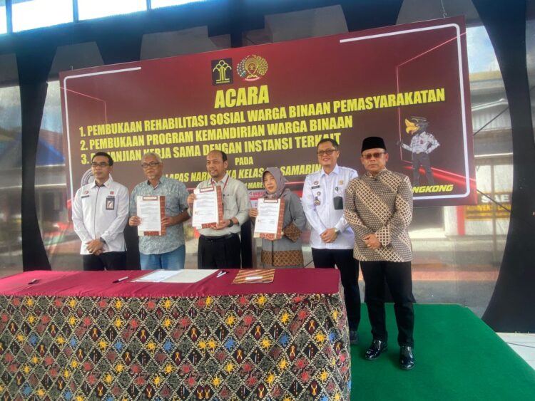 Bentuk Karakter Warga Binaan, Lapas Narkotika Samarinda Kolaborasi Dengan Unmul