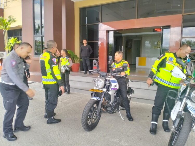 Kapolresta Samarinda Siapkan tempat Parkir Kendaraan Bagi Pemudik