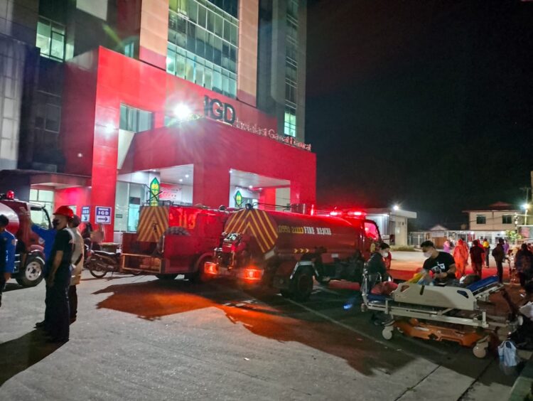 Asap Pekat Muncul, Pasien RSUD Jusuf SK Dievakuasi