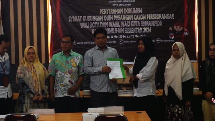 Relawan Andi Harun – Syaparuddin Daftar ke KPU Lewat Jalur Independen