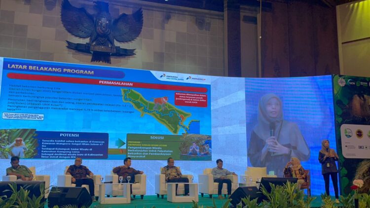 Pertamina Zona 9 Promosikan Penyelamatan Bekantan dapat Apresiasi di Pekan Kehati KLHK