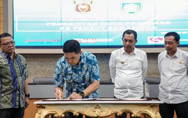 Wali Kota Samarinda Terima Kunjungan Pemkot Pare-Pare, Perkuat Kerjasama Antardaerah