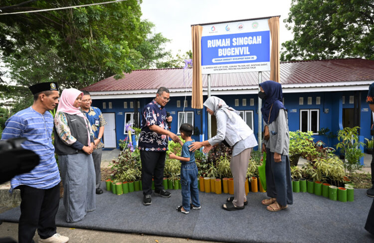 Wujudkan Tempat Tinggal Layak, Badak LNG Resmikan Rumah Singgah