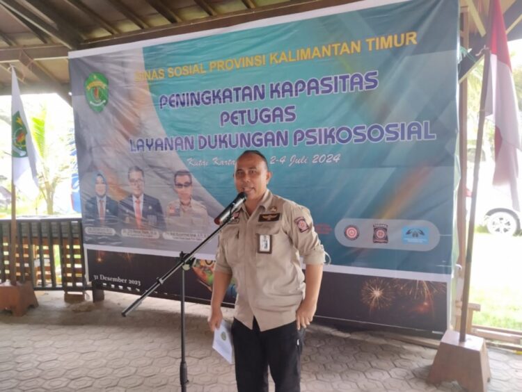 Dinsos Kaltim Tingkatkan Kapasitas Petugas Layanan Psikososial dalam Hadapi Bencana