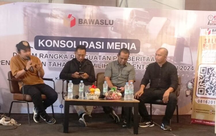 Bawaslu Konsolidasi Media, Harap Pemilu di Kaltim Transparan dan Akuntable