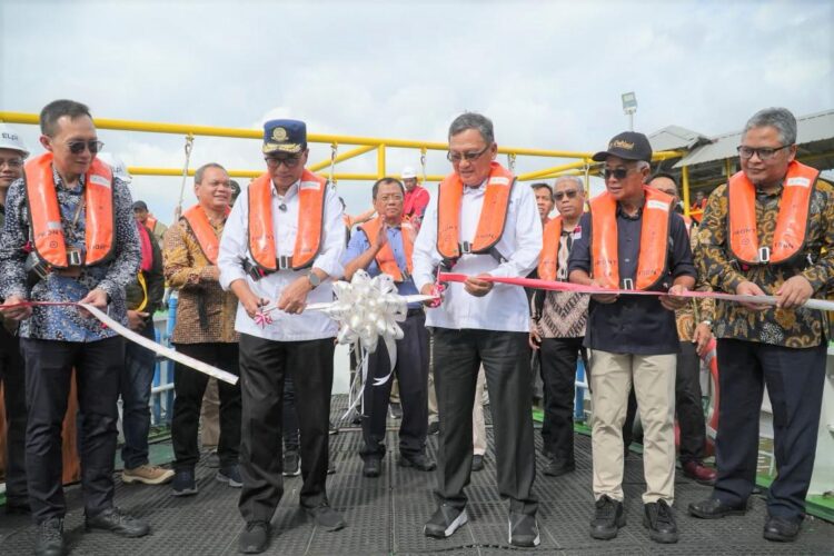 Peresmian Operasional Protoytpe Diesel Dual Fuel (DDF) Crewboat PT Pertamina Hulu Mahakam   