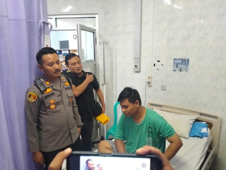 Ojol Korban Penikaman Terkendala Biaya Pengobatan, Kapolresta Samarinda Turut Meringankan Beban Keluarga