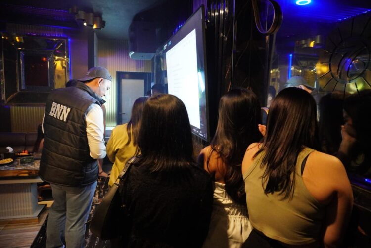 Puluhan Warga Diamankan BNN Saat Rajia THM