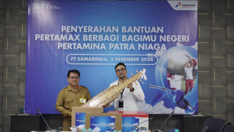 Lima Sekolah di Pedalaman Kaltim Dapat Bantuan Pertamax Berbagi Bagimu Negeri
