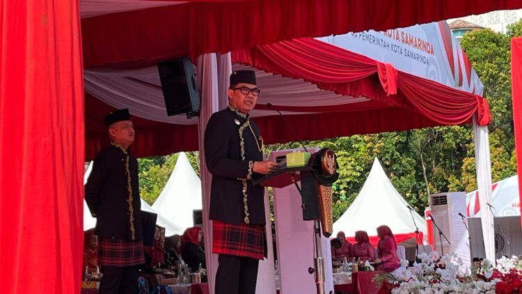 Jadi Inspektur Upacara, Andi Harun sebut Pertumbuhan Ekonomi Kota Samarinda diatas rata-rata Nasional