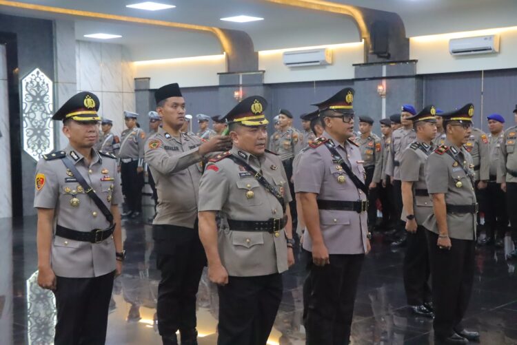 Sertijab Pimpinan dilingkungan Polresta Samarinda, Kapolresta : Mutasi Hal Biasa