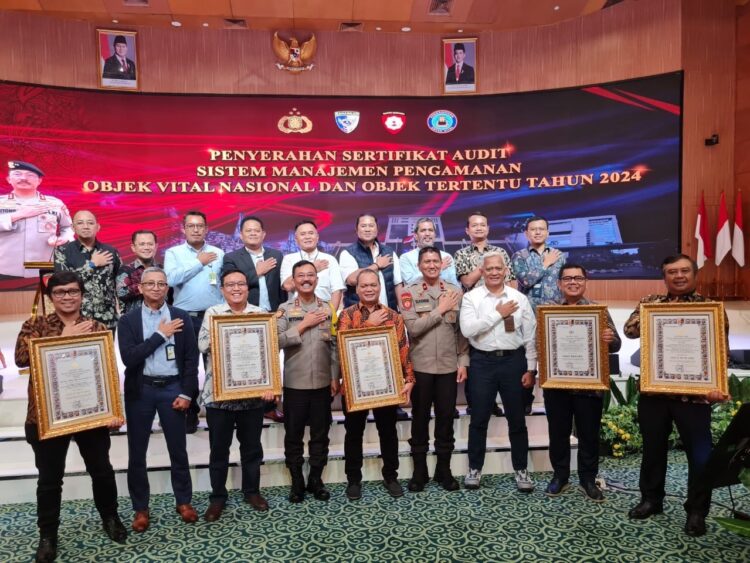 Pertamina Hulu Mahakam Raih Gold Reward dalam Audit Sistem Manajemen Pengamanan Polri