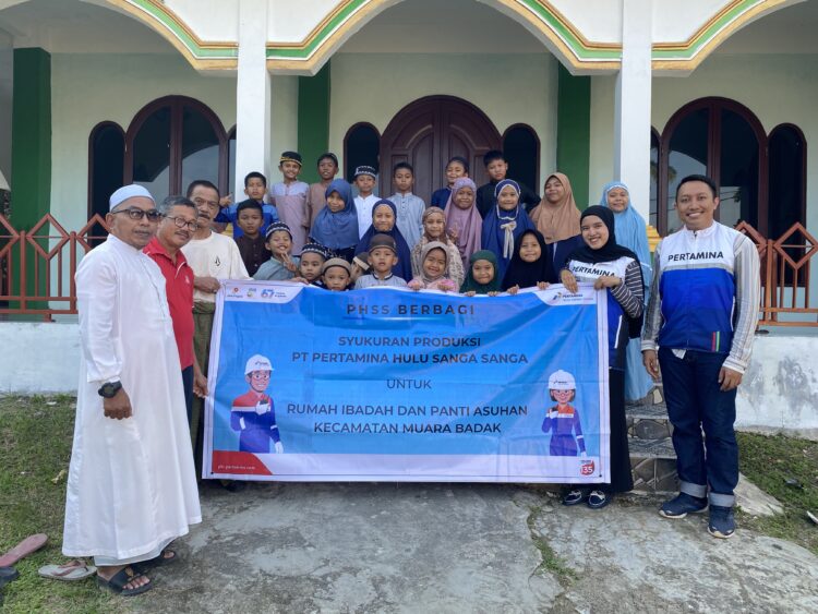 PHSS Berbagi 2025 di Kecamatan Muara Badak Kutai Kartanegara