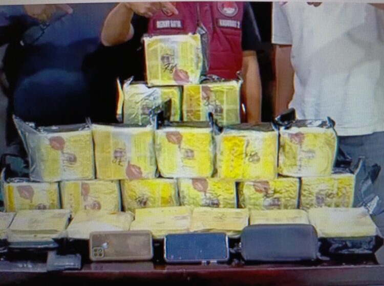 Polda Kaltim Gagalkan Pengiriman 21 Kg Sabu asal Malaysia