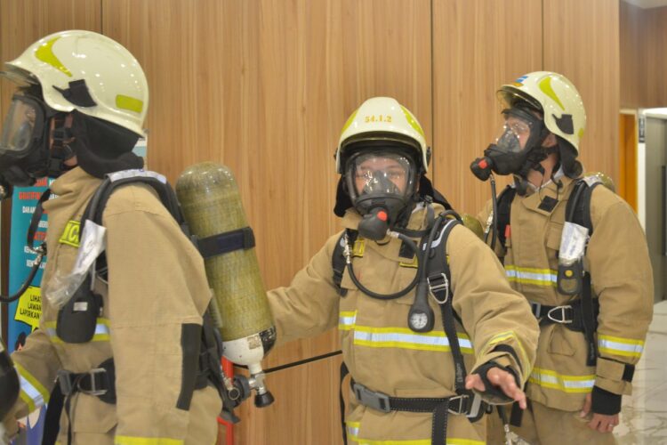 Peringati Bulan K3 Nasional, Patra Drilling Contractor Gelar Pelatihan Advance Fire Fighting