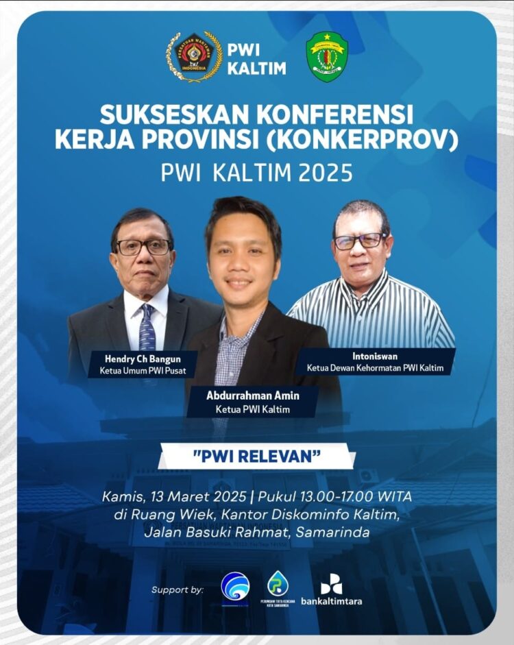 Hari Ini PWI Kaltim Gelar Konkerprov