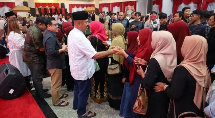 Bupati Kukar Puji Pelaku Usaha dan UMKM  saat Halal Bihalal di Pendopo Odah Etam Tenggarong
