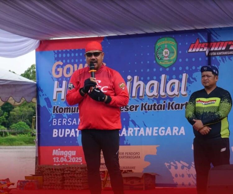 Ratusan Peserta Gowes Bersama Bupati Kukar