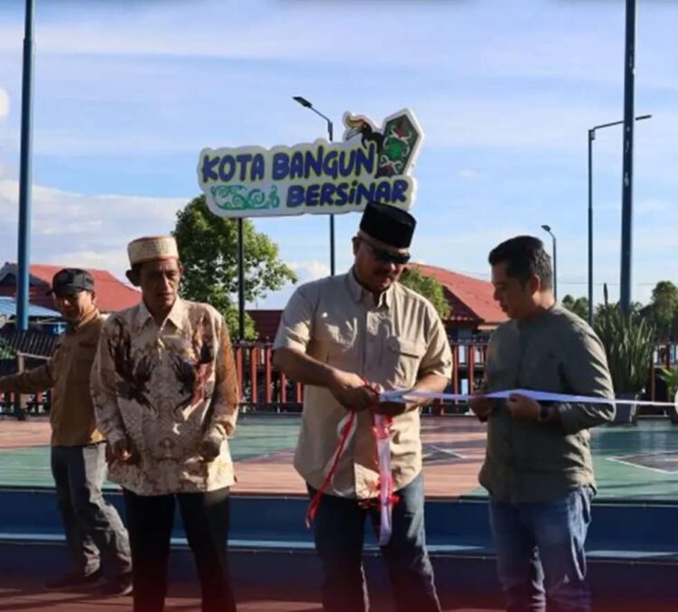 Teras Kota Bangun Ulu Diresmikan, Bupati Kukar Harap jadi Icon Baru Kota Bangun