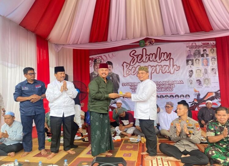 Rayakan HUT Sebulu, Bupati Kukar Ingatkan Pentingnya Kebersamaan