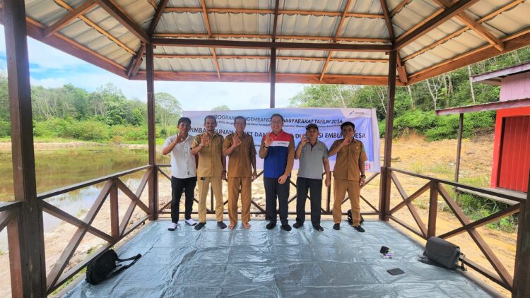 PT Pertamina Hulu Sanga Sanga Perkuat Infrastruktur Ekowisata Desa Perangat Selatan lewat Program TJSL/CSR Berkelanjutan