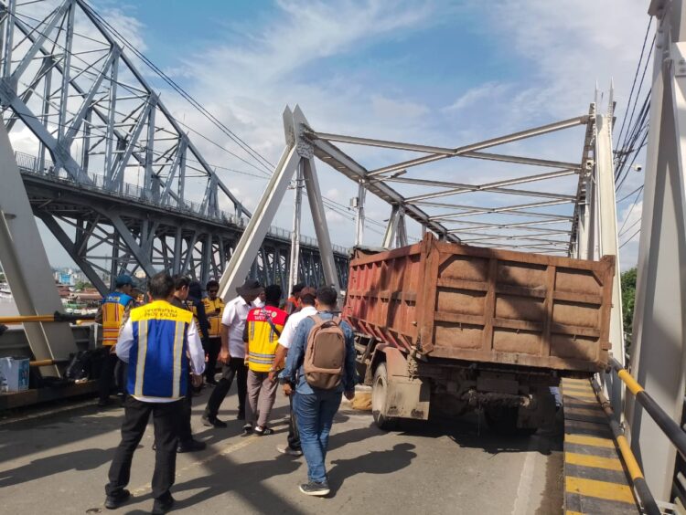 Jembatan Mahakam 1 Masih Aman Dilintasi Kendaraan Roda 2 dan 4