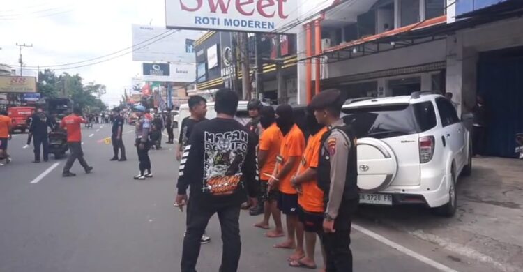 Polresta Samarinda Gelar Pra Rekonstruksi Kasus Pembunuhan di Jalan Imam Bonjol