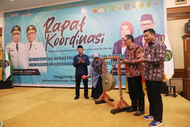 Rakorda Bidang Komunikasi untuk Perkuat Sinergi Infrastruktur Digital di Laksanakan Di Kukar