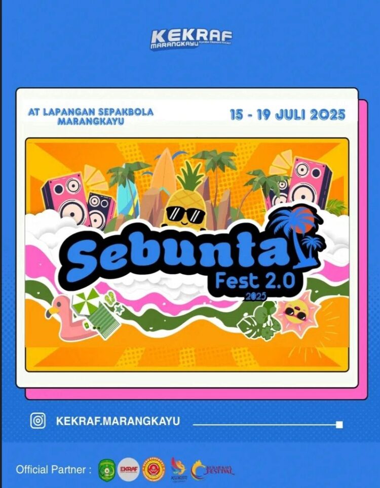 Festival Sebuntal 2.0, Wujudkan Kreativitas dan Ekonomi Lokal