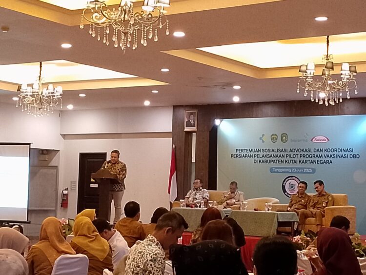 Dinas Kesehatan Kutai Kartanegara Gelar Pertemuan Persiapan Vaksin DBD