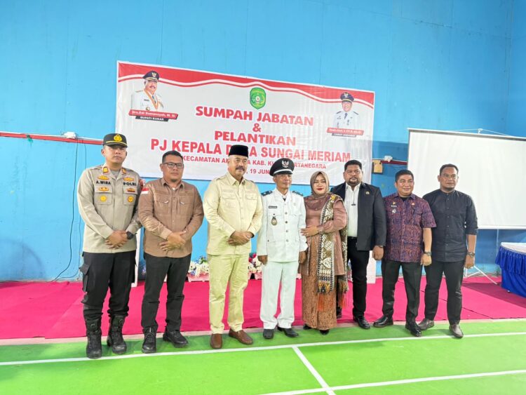 Bupati Kukar Lantik Pj Kades Sungai Meriam