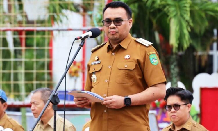 Bupati Aulia Pimpin Apel Gabungan ASN Kukar, Tekankan Pentingnya Kerja Sama Tim