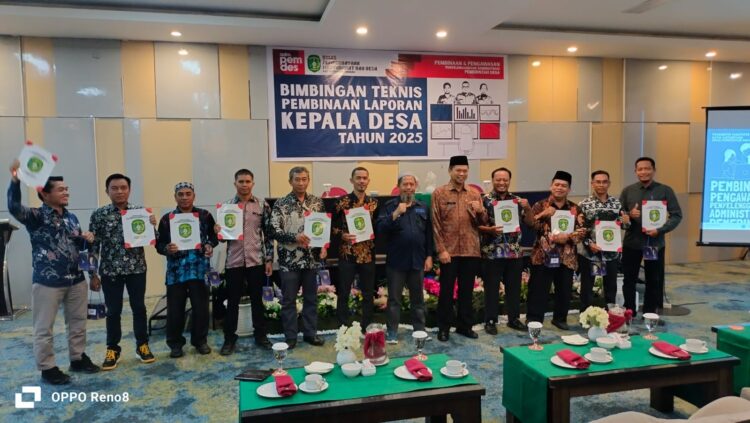 Dorong Kades Tepat Waktu Lapor Tahunan, DPMD Kukar Gelar Bimtek Pelaporan Penyelenggaraan Pemerintahan Desa