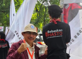 Hasto dan Tom Lembong