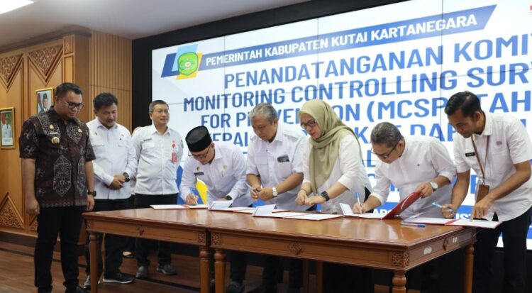 Pemkab Kukar Komitmen Cegah Korupsi dengan Penandatanganan MCSP