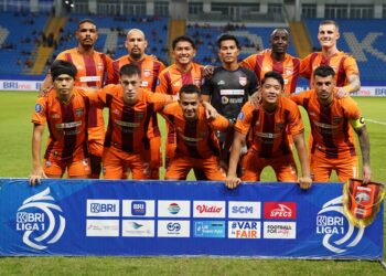 Gol Tunggal Peralta Bawa Borneo FC ke Puncak Klasemen