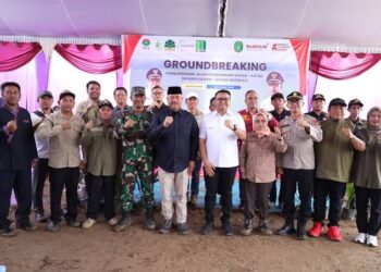 Bupati Kukar Groundbreaking Jalan Penghubung menuju Kutim