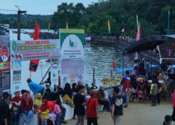 Pemdes Kedang Murung Sulap Danau Tanjung Sarai Jadi Pusat Ekonomi Kreatif Warga