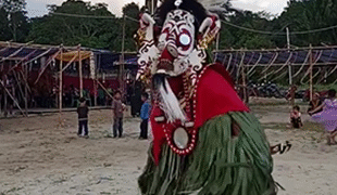 Festival Hudoq Tahariq Dayak Bahau Busang, Warisan Sakral dari Loa Gagak Kutai Kartanegara