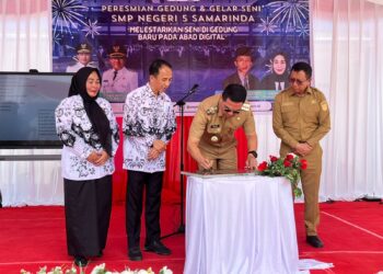Bangkit dari Kebakaran, SMP Negeri 5 Samarinda Akhirnya Miliki Gedung Baru Rp33 Miliar