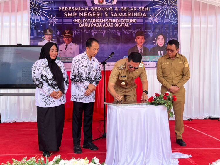 Bangkit dari Kebakaran, SMP Negeri 5 Samarinda Akhirnya Miliki Gedung Baru Rp33 Miliar