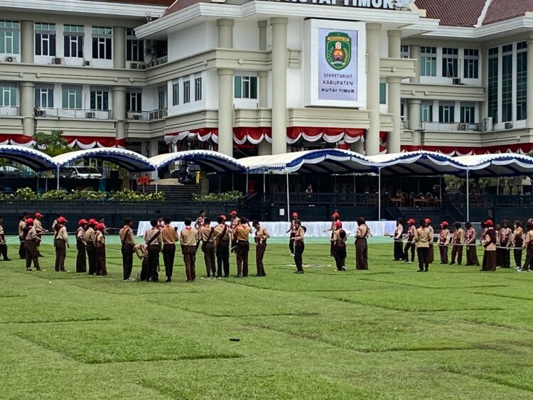 Tawa, Persahabatan, dan Semangat Pemuda Warnai Pembukaan Jambore Daerah 2025 di Kutim
