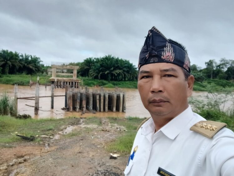 Mandeknya Jembatan Telen Hambat Konektivitas Wilayah Telen