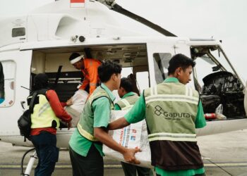 Subholding Upstream Pertamina Terobos Banjir, Salurkan Bantuan ke Aceh Tamiang dan Langkat