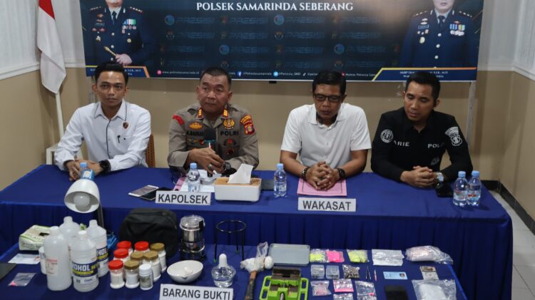 Kisah Dua Residivis Nekat yang Membangun Pabrik Ineks Rumahan di Samarinda