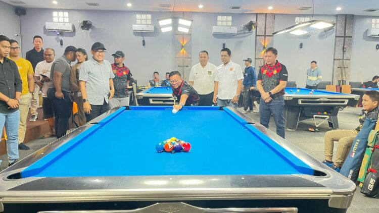 Membidik Prestasi di Meja Hijau, Turnamen Biliar Piala Wali Kota Samarinda 2026 Resmi Dimulai