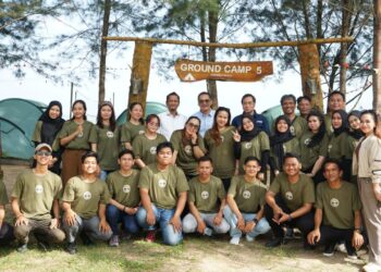 Hadapi Disrupsi Informasi, JMSI Kaltim Gelar Retreat Media Pertama di Pantai Coconut Beach Samboja
