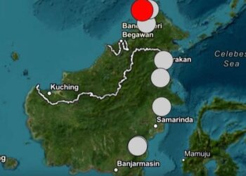 Gempa Magnitudo 7,1 di Utara Sabah Terasa Hingga Kaltara, BMKG: Tidak Berpotensi Tsunami